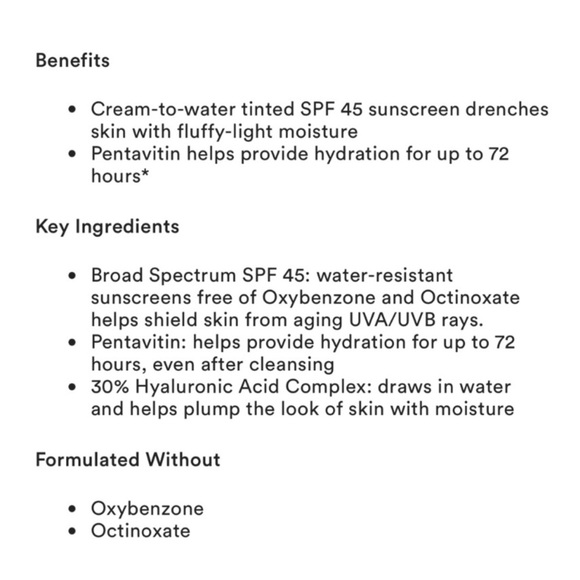 Peter Thomas Roth Water Drench Hyaluronic Cloud Sheer Tint Moisturizer SPF 45 - Picture 7 of 16